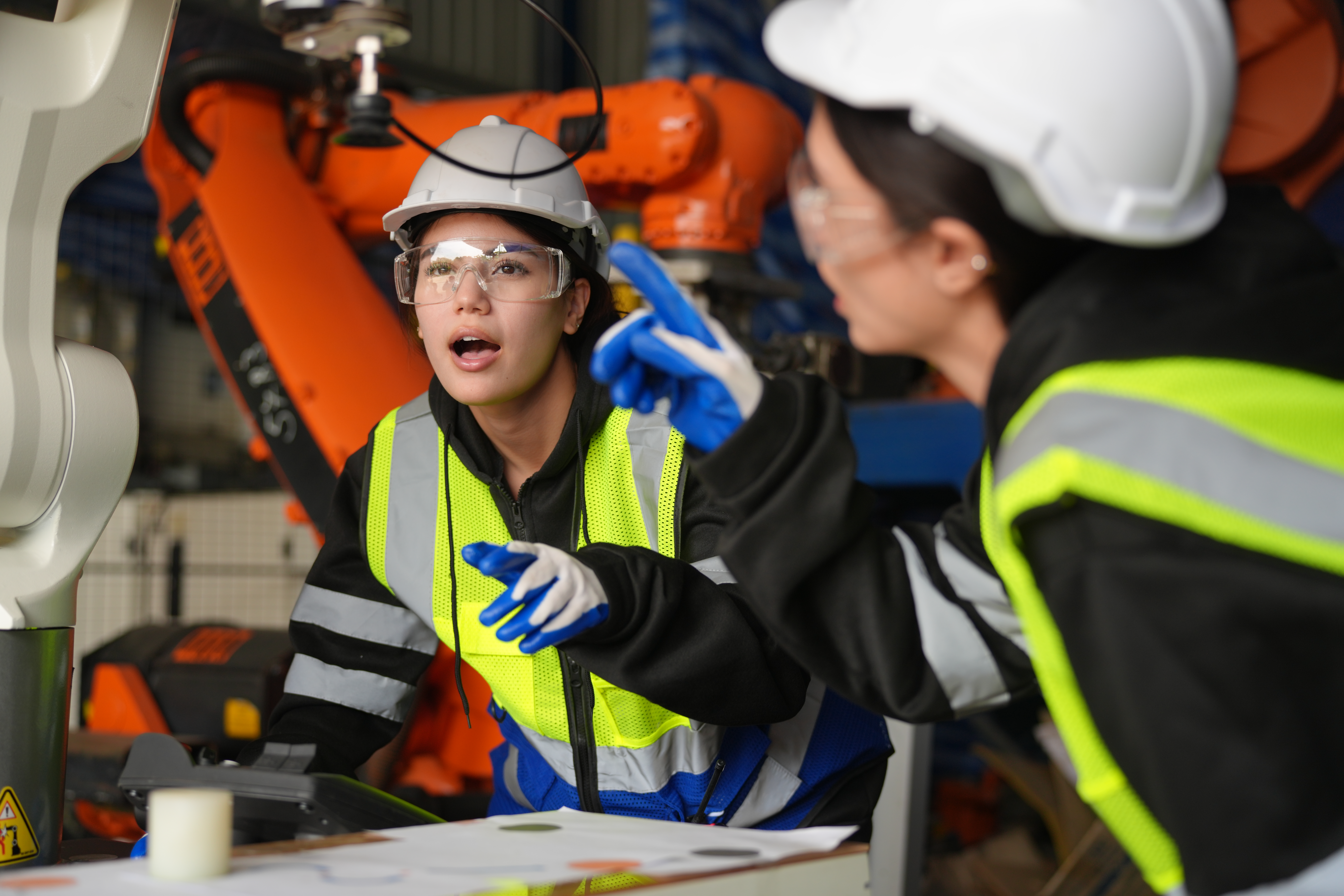 Business industry innovation technology, people with tech Innovation technological progress concept.